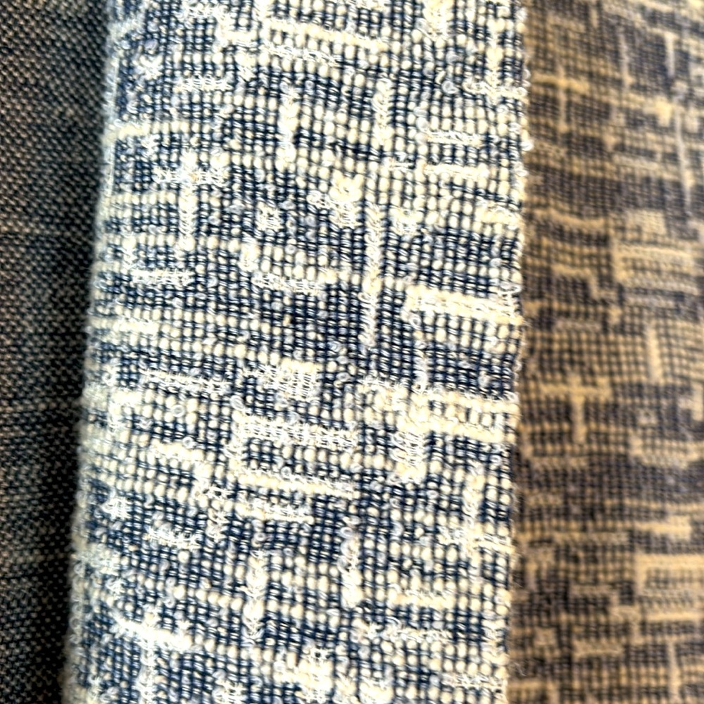 VAN HEUSEN VEST-Blue/White Texture in Size XL - Picture 3 of 7